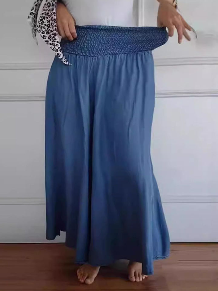 Marlene | Women's Loose-Fitting Trousers for Summer with Pockets