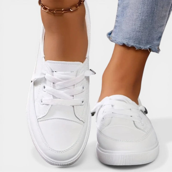 Ana | Orthopedic Flat Lace-Up Shoes