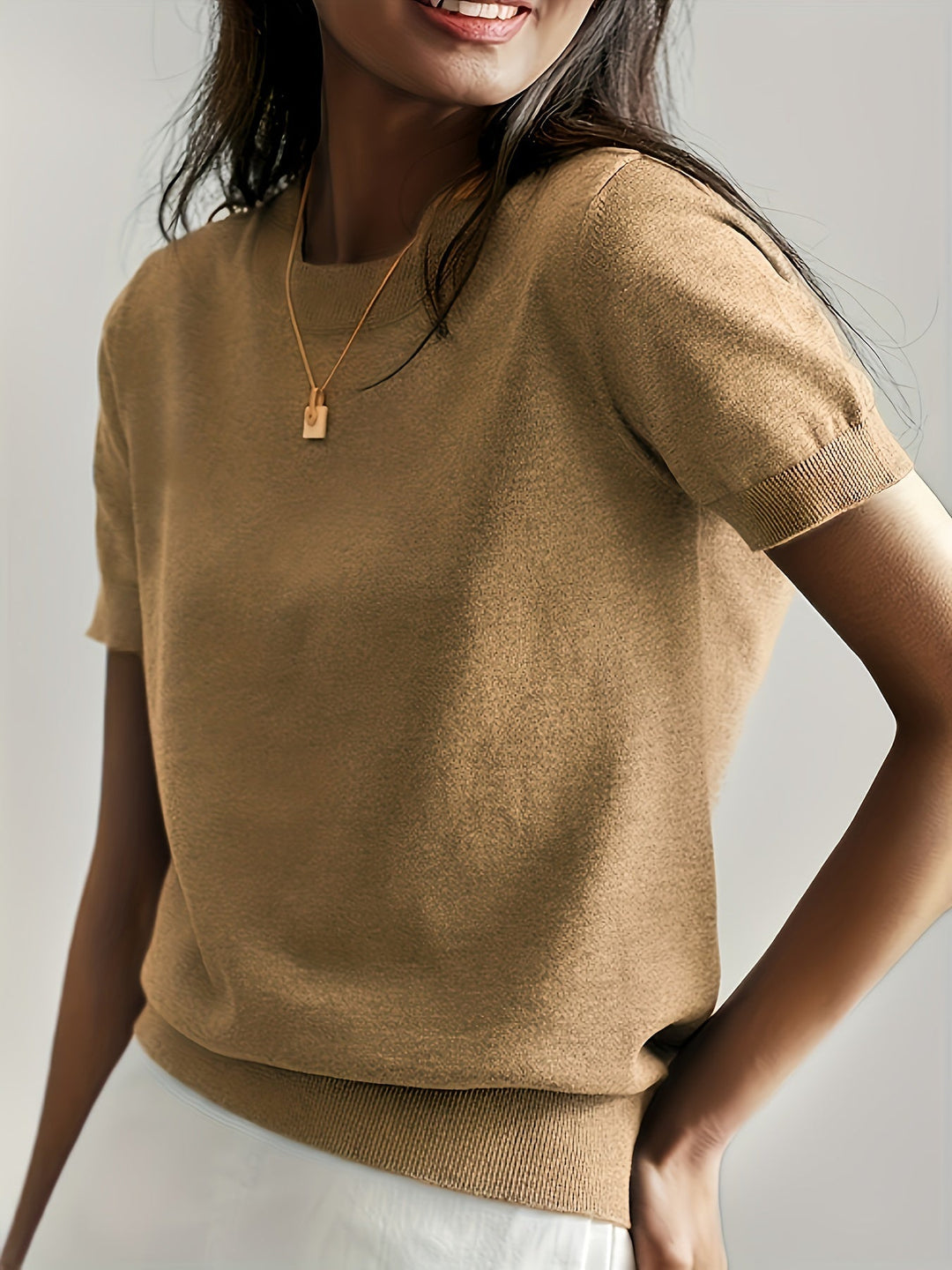Anais | Women's Lightweight Casual Short Sleeve Top