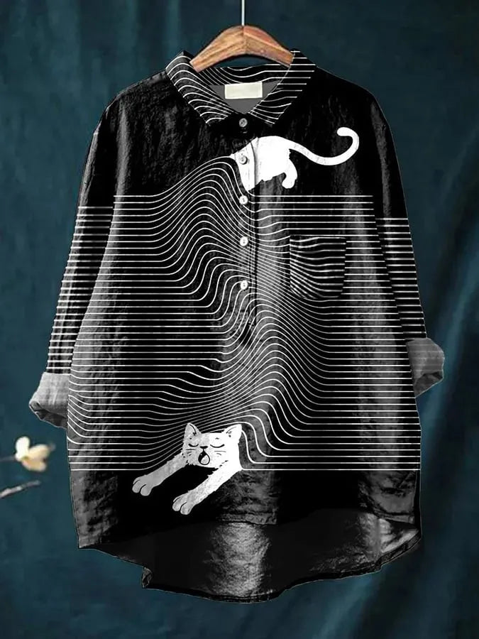 Cali | Longline Dog Art Shirt