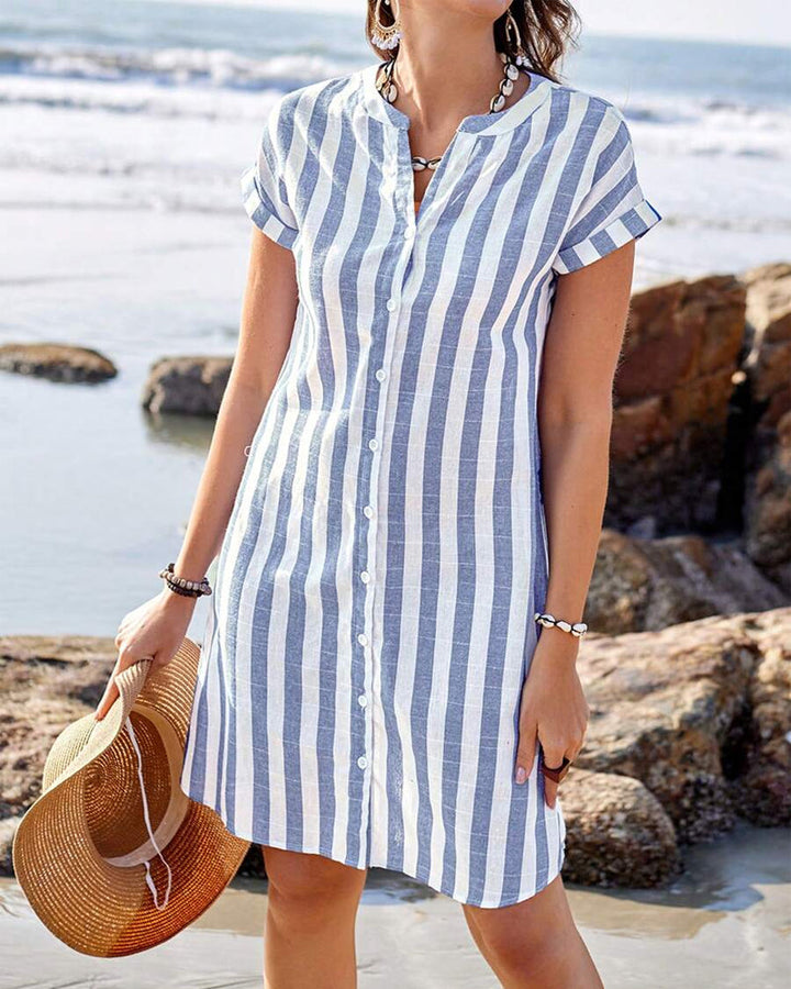Aralyn | Women's Striped Coastal Breeze Dress