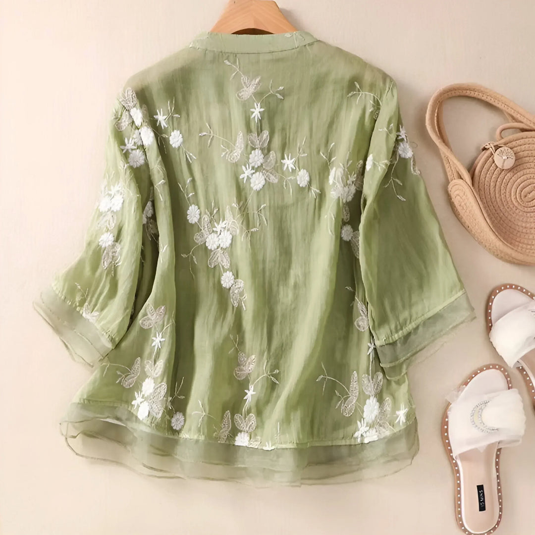 Madeline | Women's Lightweight Blouse with Long Sleeve
