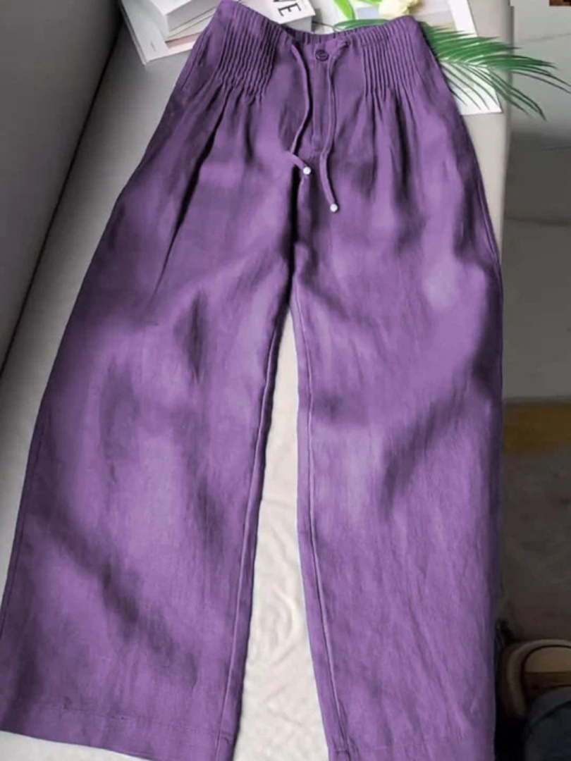Camille | Women's Elegant Wide-Leg Trousers