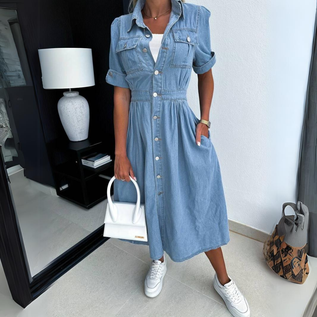 Alissa | Women's Trendy Denim Dress