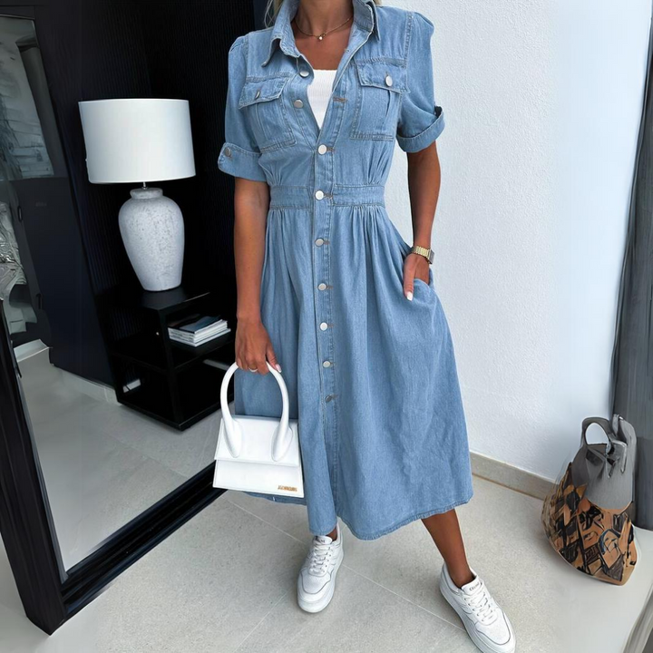 Alissa | Women's Trendy Denim Dress