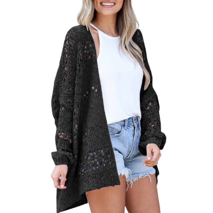 Arizela | Women's Longline Lightweight Oversized Boho Cardigan