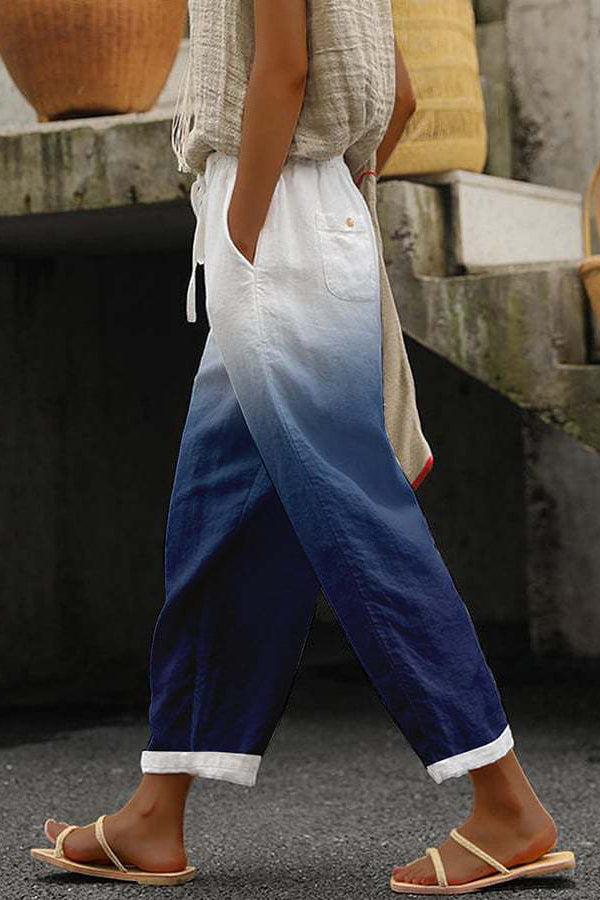 Ella | Women's Ombré Pants with Pockets