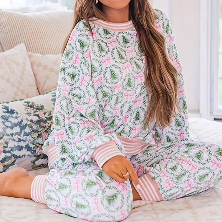 Aubrey | Women's Relaxed Cosy Christmas Loungewear Set