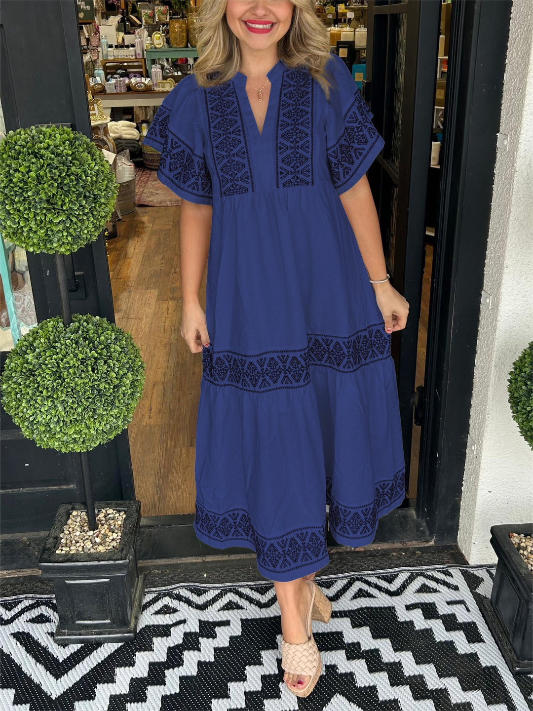 Hanna | Women's Elegant Boho Maxi Dress