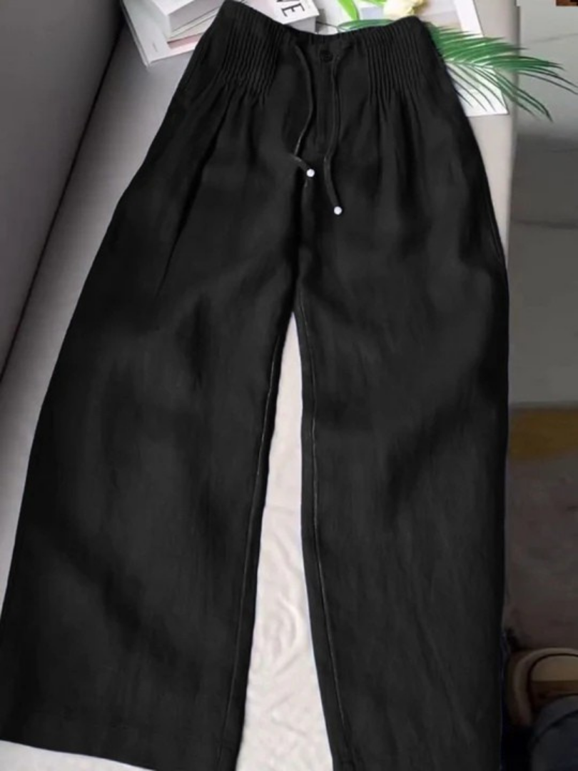 Camille | Women's, Blend Wide-Leg Trousers