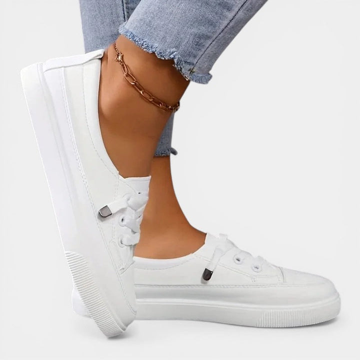 Ana | Orthopedic Flat Lace-Up Shoes