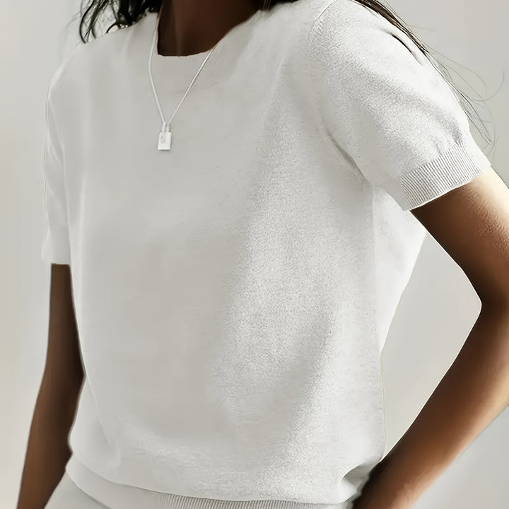 Anais | Women's Lightweight Casual Short Sleeve Top