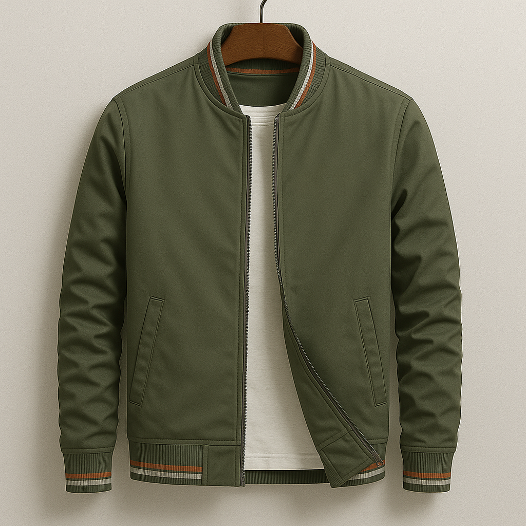 Colton Parker Men's Outerwear Jacket with Pockets