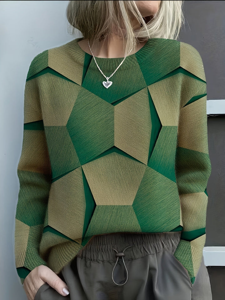 Sanae | Women's Trendy Everyday Jumper with Crew Neck