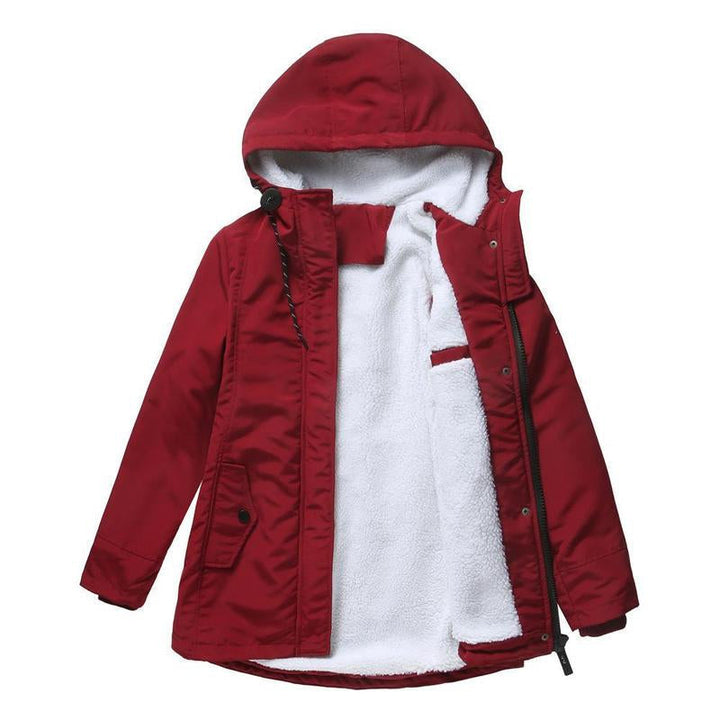 Amina | Women's Insulated Hooded Winter Coat with Quilted Lining for Ultimate Warmth