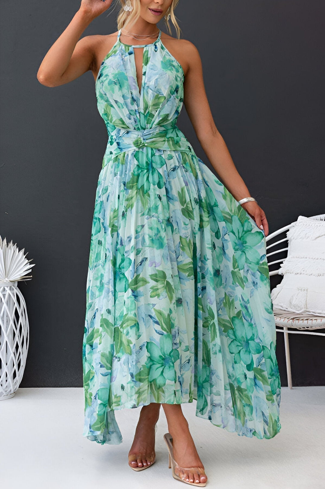 Valeria | Women's Floating Elegance Maxi Dress