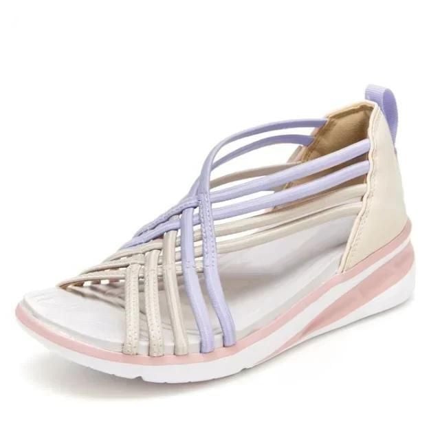 Gisela | Women's Cushioned Open-Toe Trendy Lightweight Orthopedic Sandals
