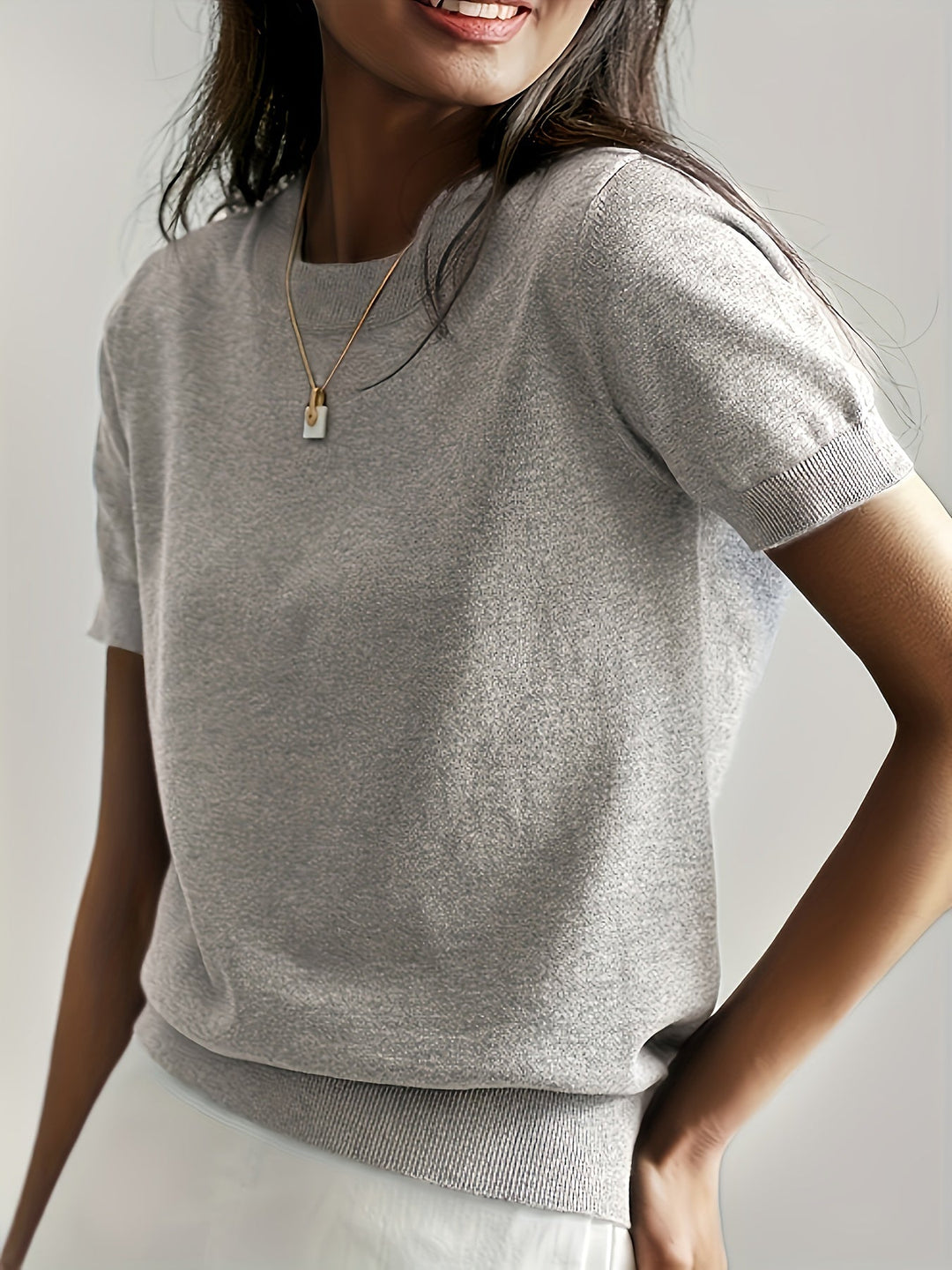 Anais | Women's Lightweight Casual Short Sleeve Top