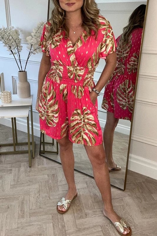 Hailey | Women's Casual Summer Romper with Pockets