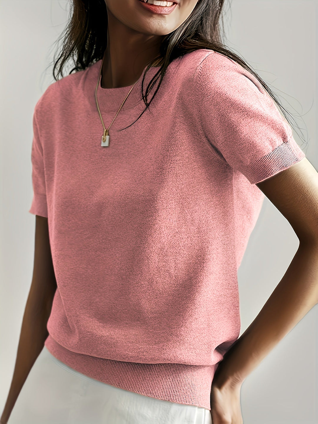 Anais | Women's Lightweight Casual Short Sleeve Top