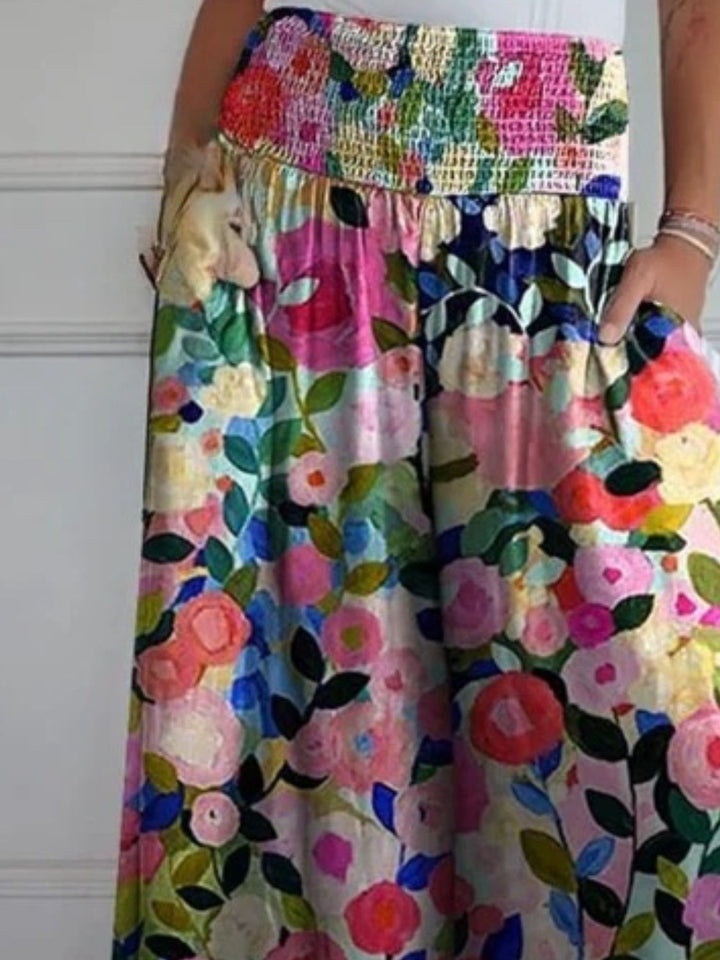 Marlene | Women's Loose-Fitting Trousers for Summer with Pockets