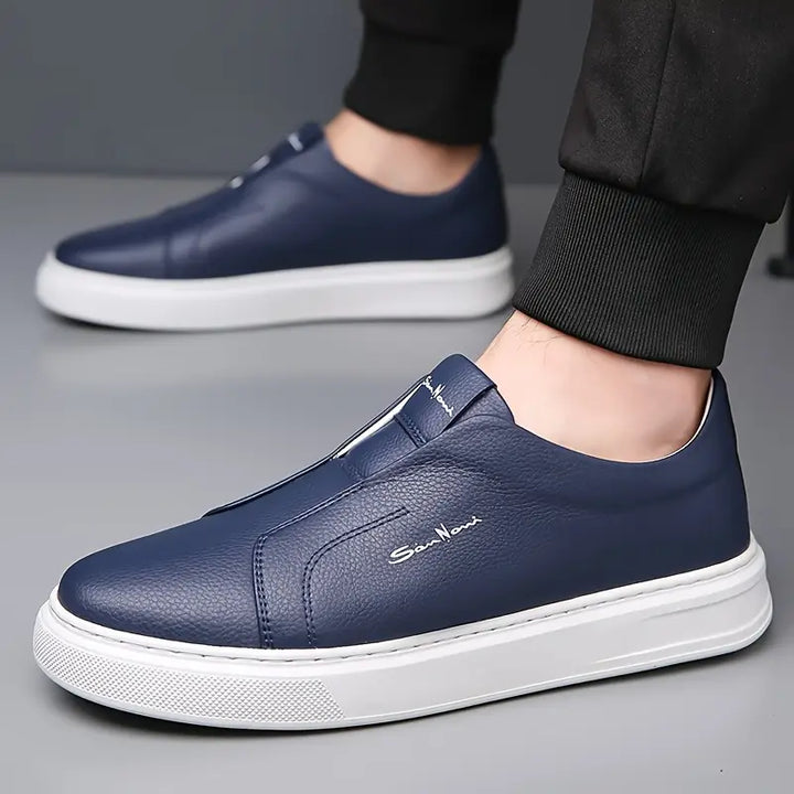 Men's Cushioned Harbour Casual Slip-On Trainers
