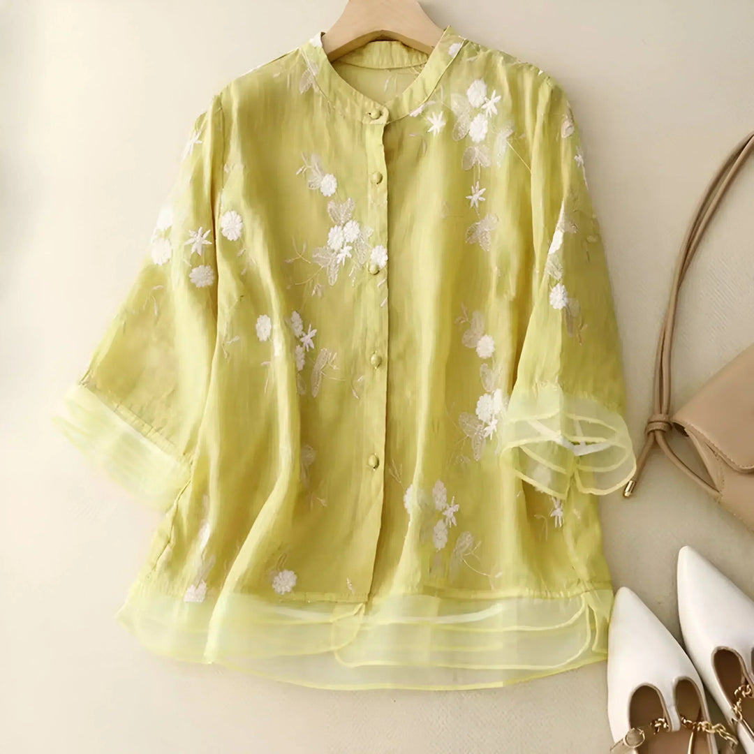 Madeline | Women's Lightweight Blouse with Long Sleeve