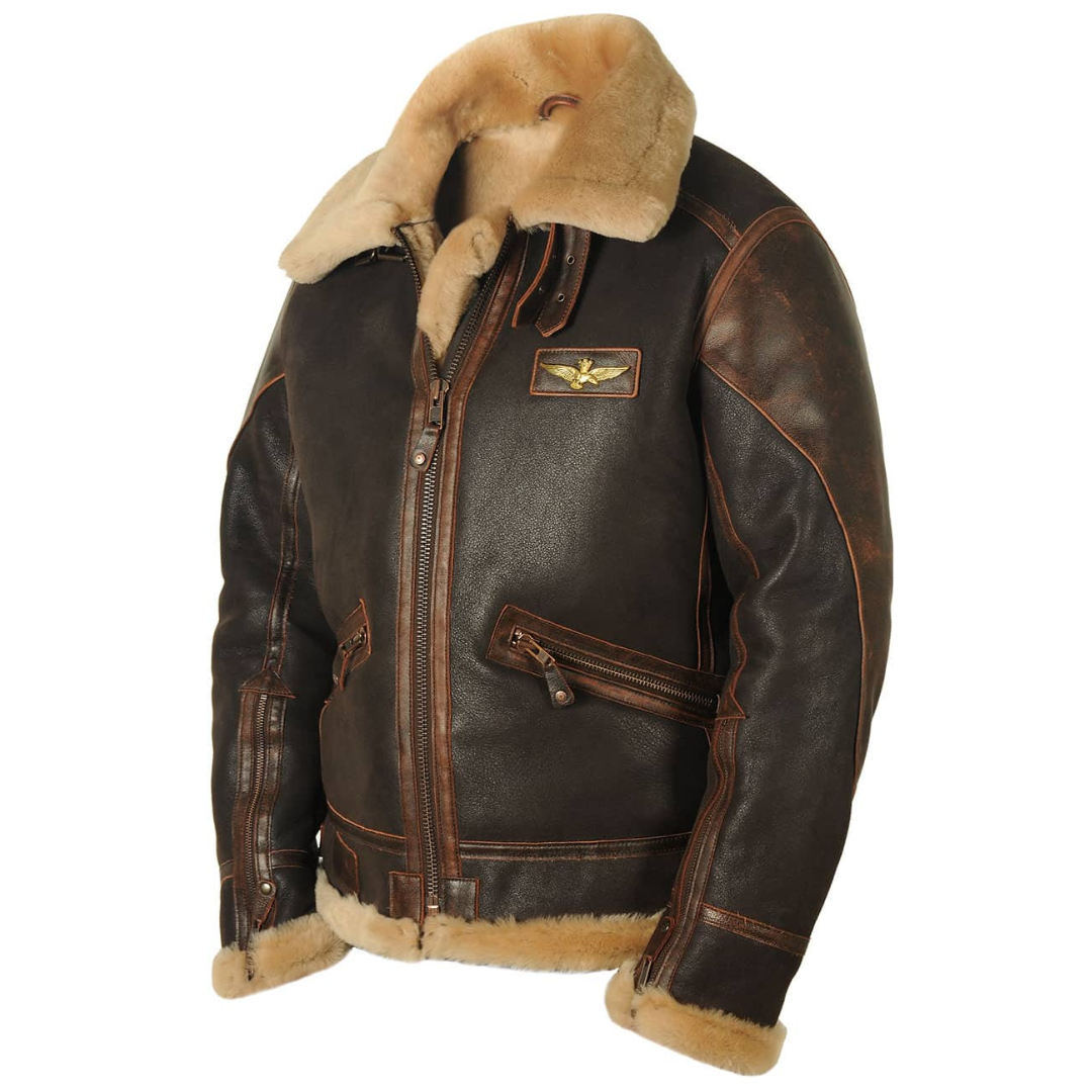 Antonia | Cozy Aviator Jacket with Long Sleeve