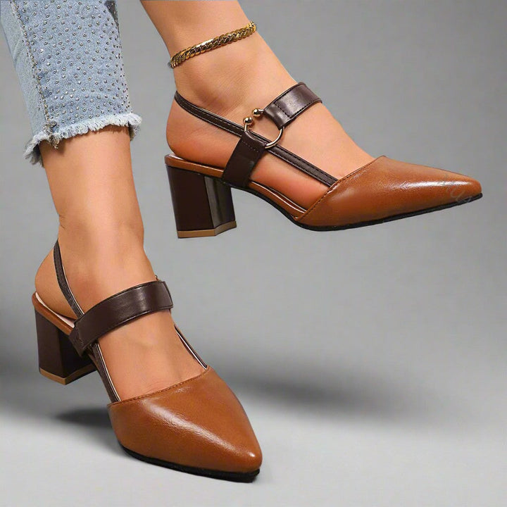 Ava | Women's Cushioned Pointed-Toe Orthopedic Heels