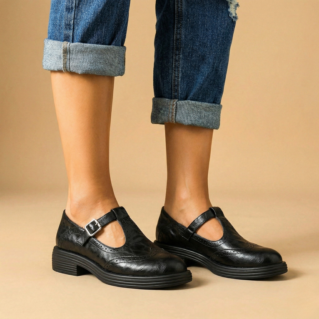 Lainey | Orthopedic Leather Loafers