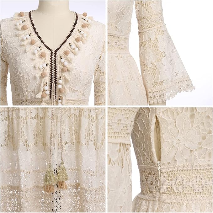 Amary | Women's Boho Maxi Dress