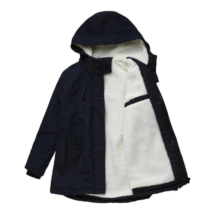 Amina | Women's Insulated Hooded Winter Coat with Quilted Lining for Ultimate Warmth