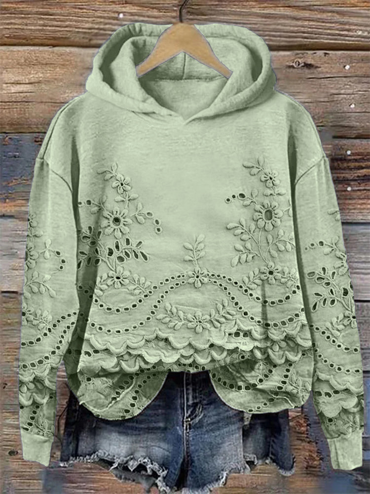 Ravella | Women's Vintage Printed Hoodie