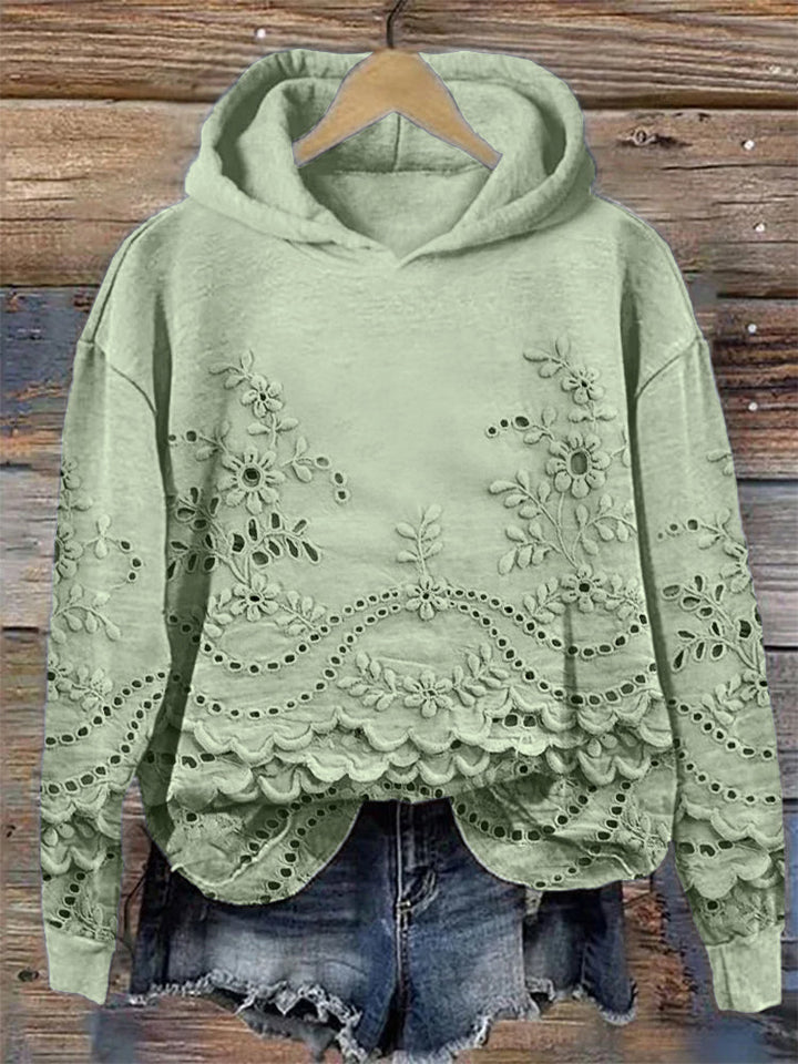 Ravella | Women's Vintage Printed Hoodie