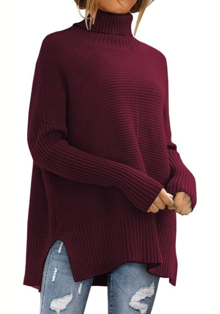 Anna | Women's Cosy Turtleneck Jumper