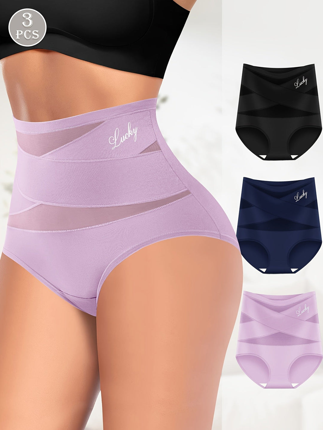 Elvy | Women's High-Waisted Tummy Control Panties