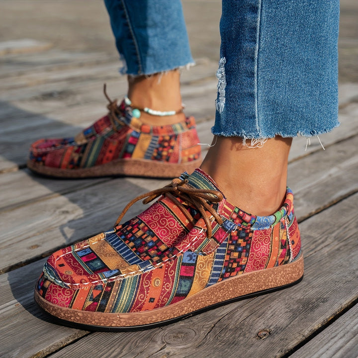 Cushioned Lace-Up Breathable and Cozy Women's Orthopedic Athletic Footwear