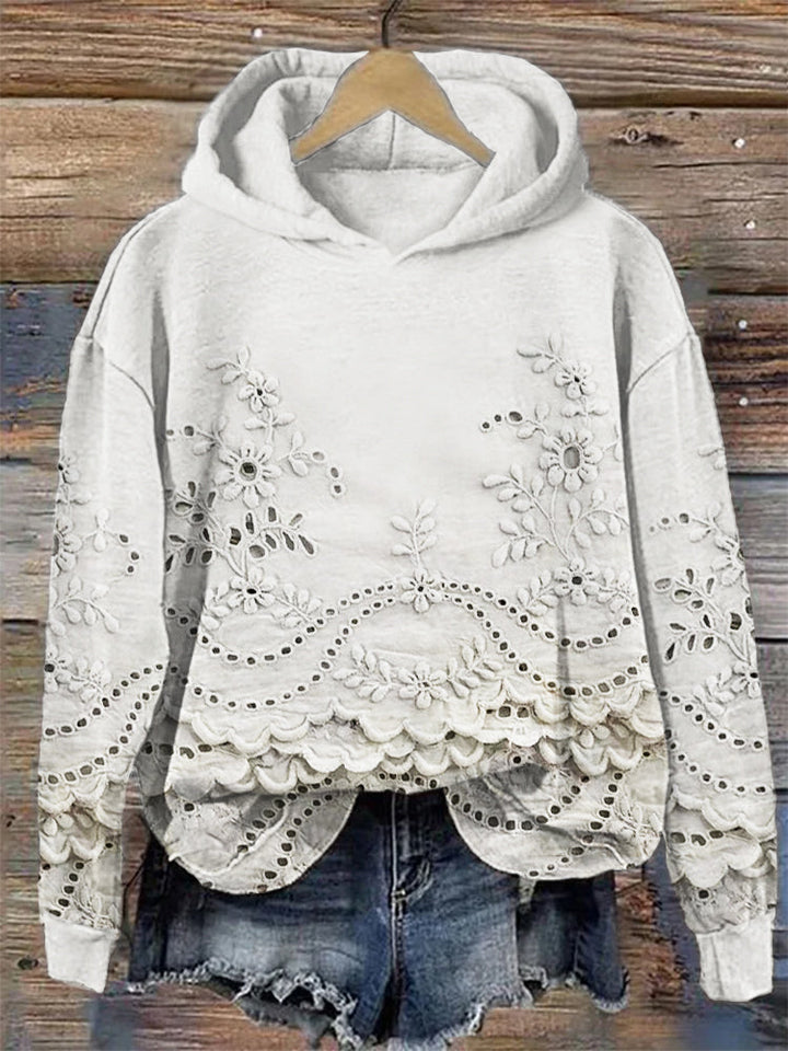 Ravella | Women's Vintage Printed Hoodie