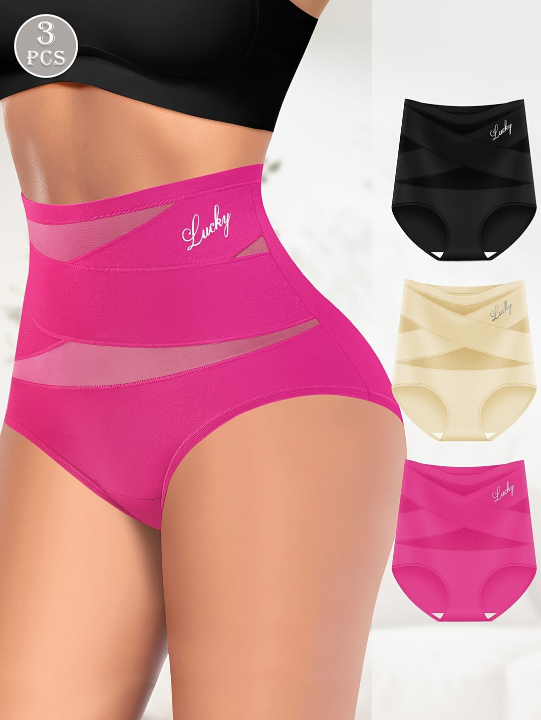 Elvy | Women's High-Waisted Tummy Control Panties
