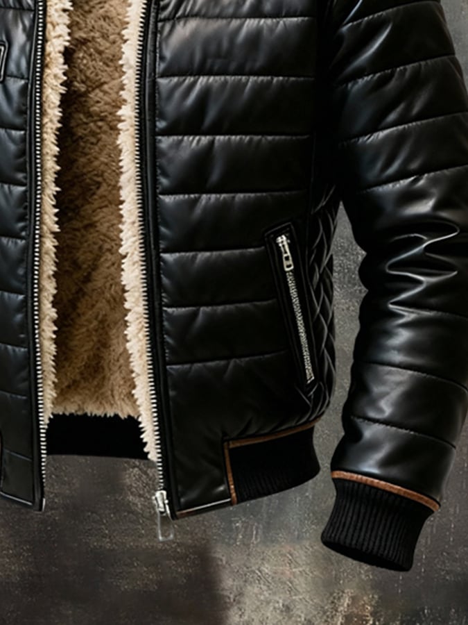 Brunon | Men's Premium Insulated Jacket With Luxurious Plush Lining