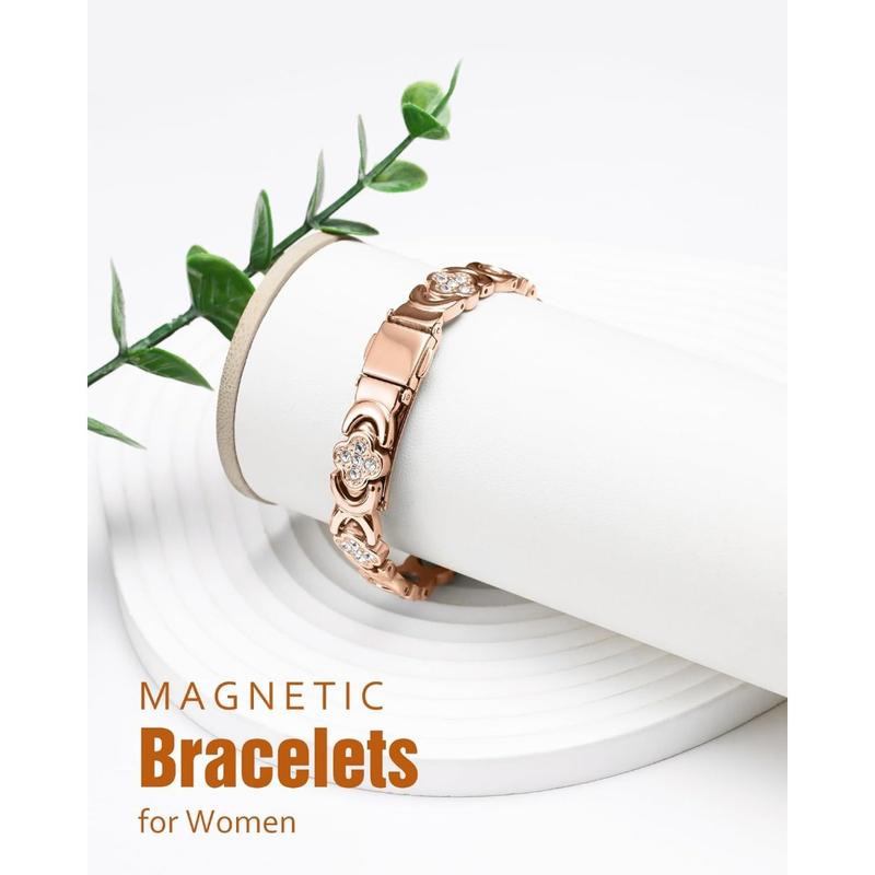 Aurelia | Elegant Magnetic Copper Bangle