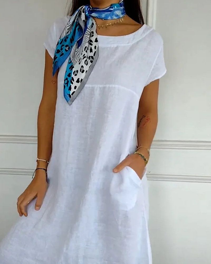 Brenna | Women's Casual Maxi Dress with Pockets