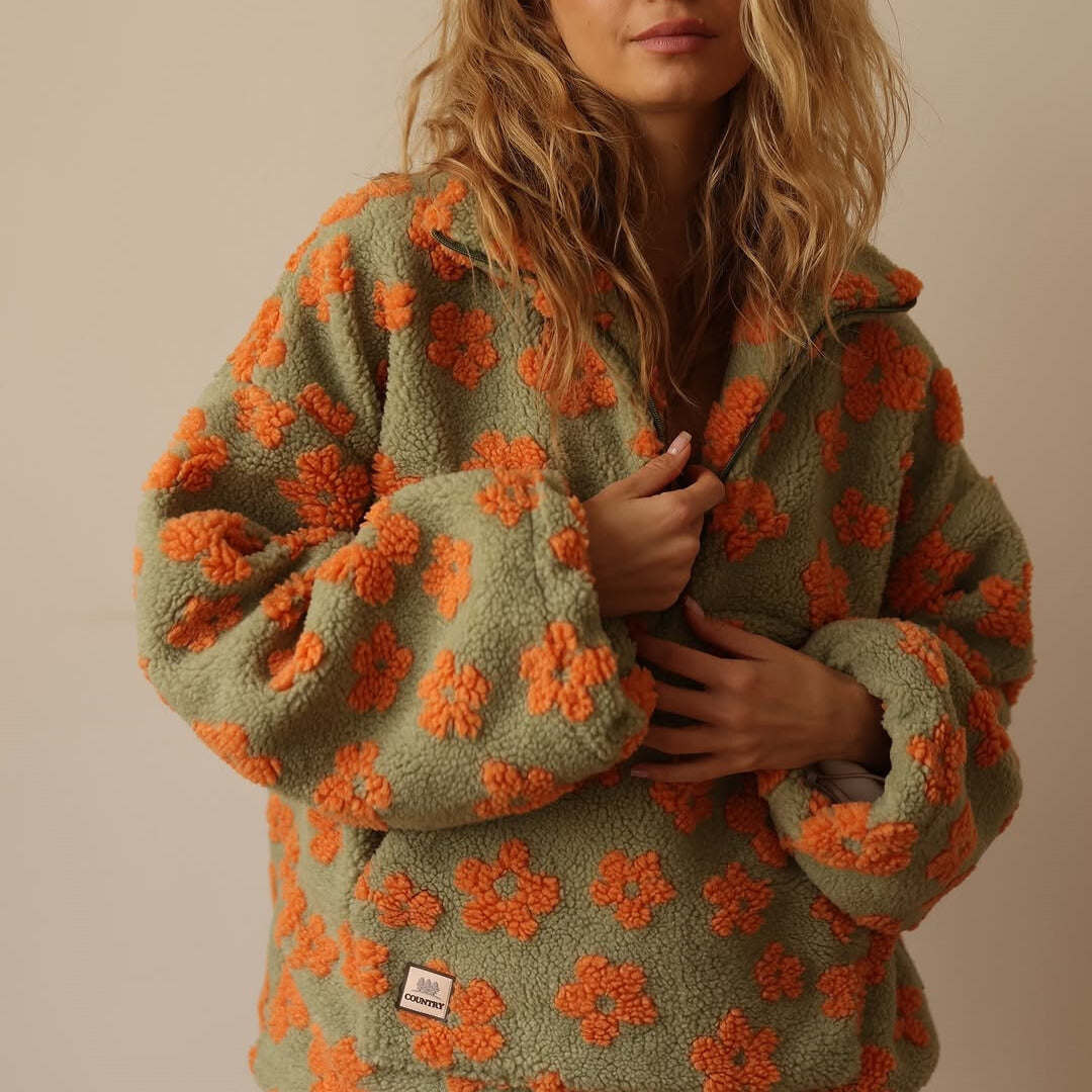 Daisy | Women's Relaxed Long Sleeve Hoodie