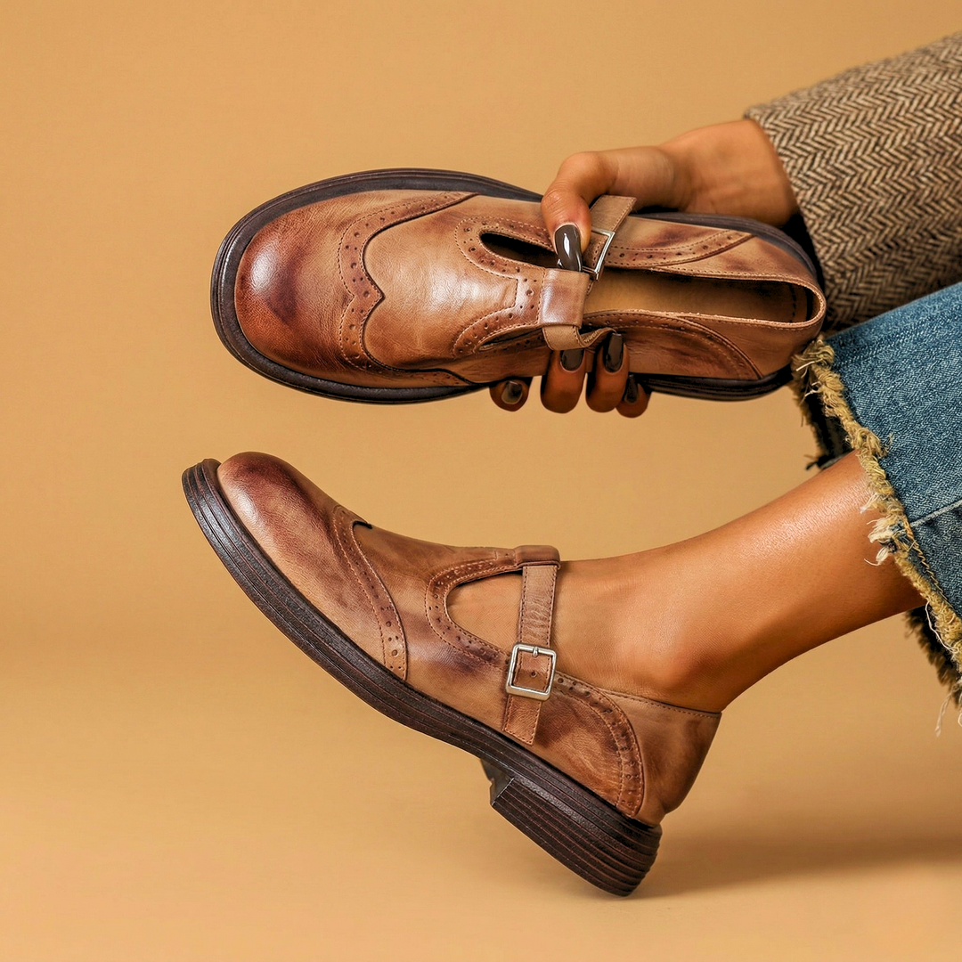 Lainey | Orthopedic Leather Loafers