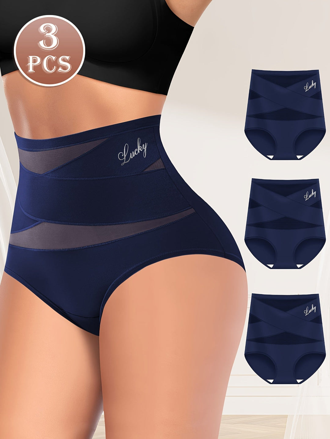 Elvy | Women's High-Waisted Tummy Control Panties