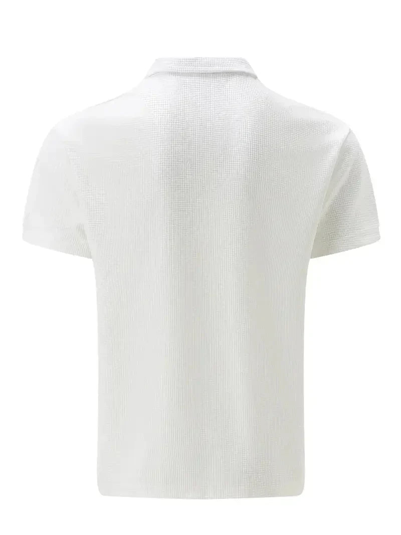 Men's Brit & Boho | The Summer Zip Polo with Short Sleeve
