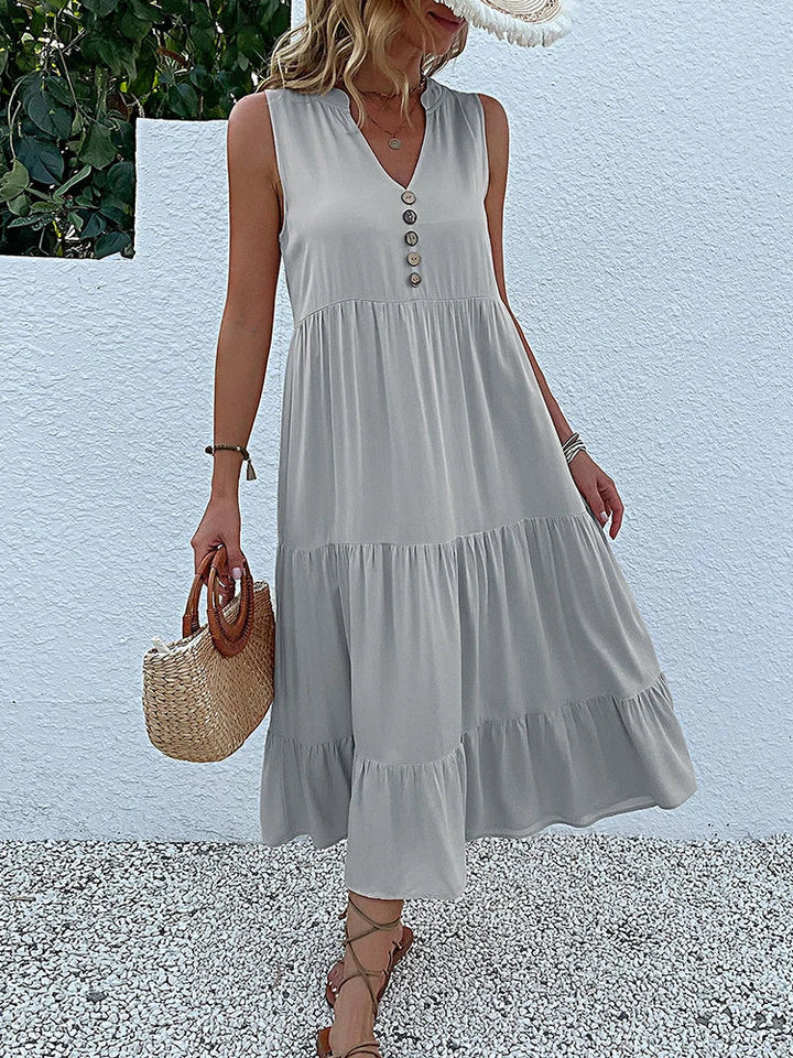 Abigail | Women's Relaxed Elegant Summer Midi Dress