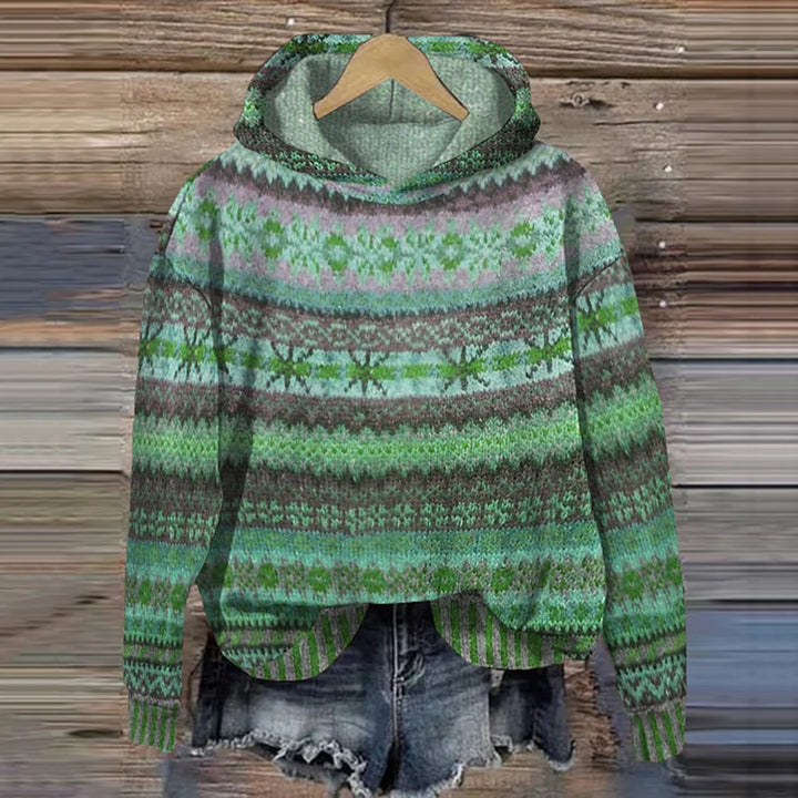 Anja | Women's Longline Cozy Ethnic Jumper