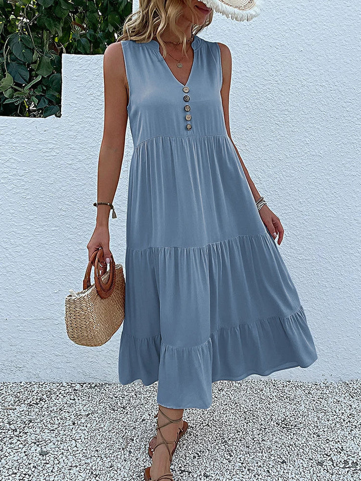 Abigail | Women's Relaxed Elegant Summer Midi Dress