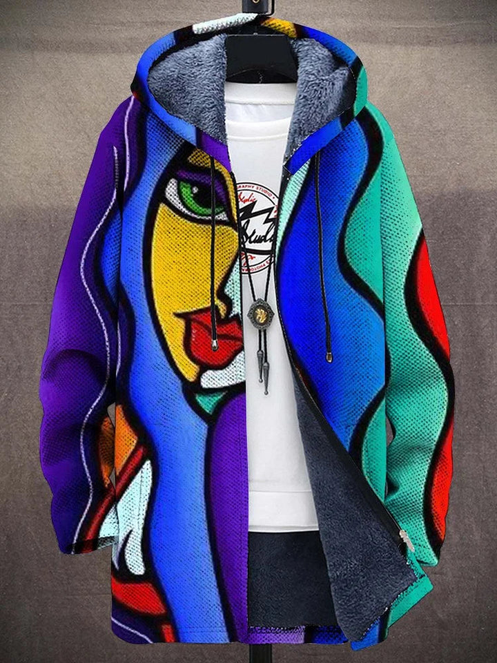 Allira | Longline Luxurious Cardigan with Artistic Inspiration